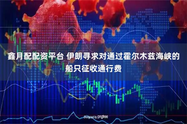 鑫月配配资平台 伊朗寻求对通过霍尔木兹海峡的船只征收通行费
